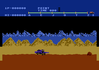 Moon Patrol screenshot 4 for TI-99